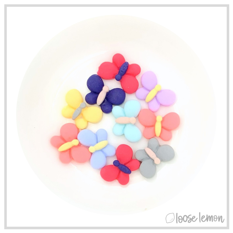 Resin Butterflies x 10