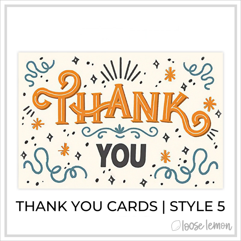 Thank You Cards | Style 5
