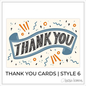 Thank You Cards | Style 6