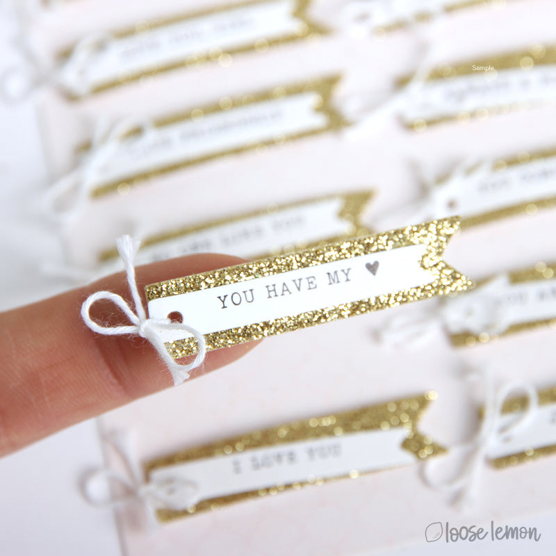 Unconditional | Dimensional Embellishments (16Pcs)