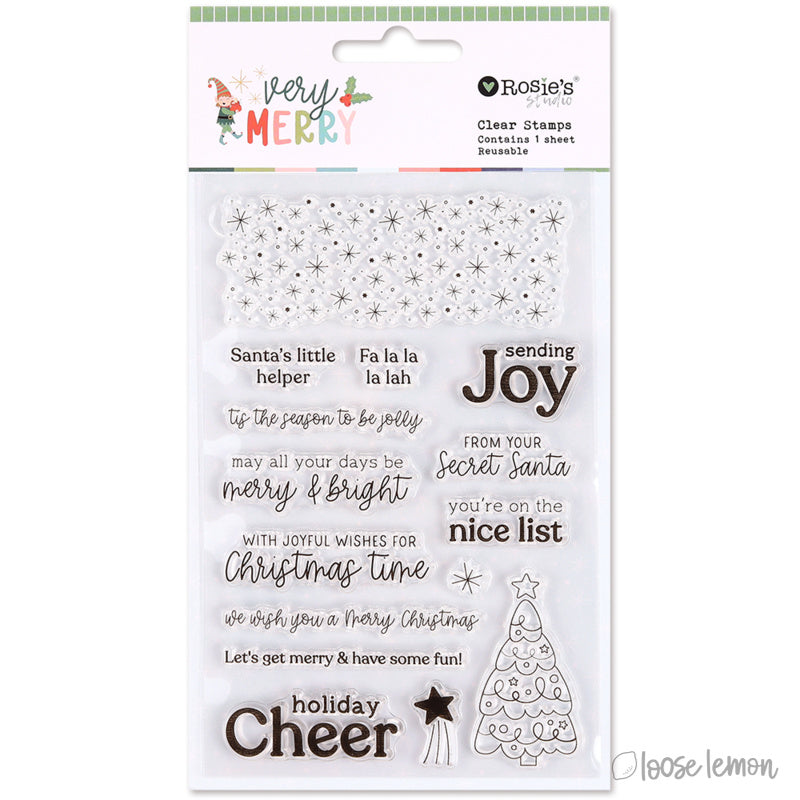 Very Merry | Acrylic Stamps