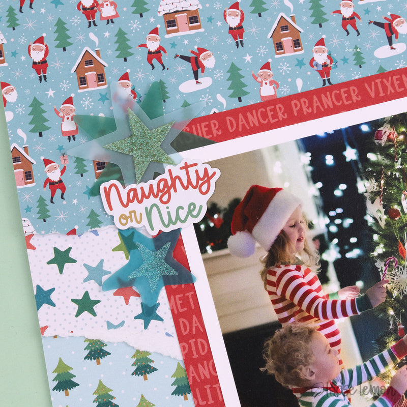 Very Merry | Puffy Alphabet (2 Sheets)