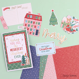 Very Merry | 12" X 12" Paper Pack ( 20 Sheets)