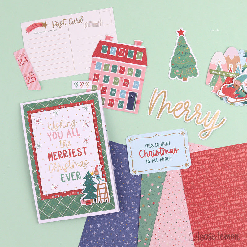 Very Merry | Puffy Alphabet (2 Sheets)