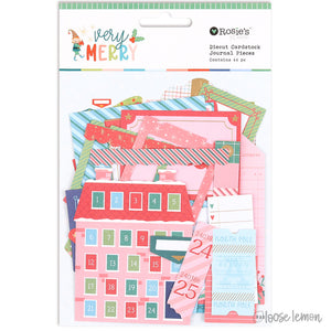 Very Merry | Diecut Cardstock Journal Pieces (44 Pcs)