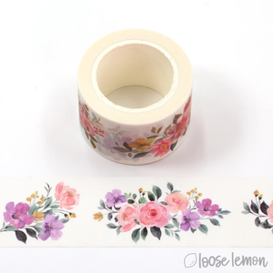 Wide Flower Bouquet - Washi Tape (10M)