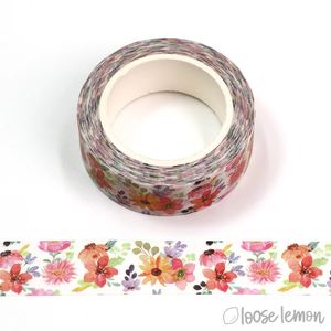 Fun Florals (3) - Washi Tape (10M)