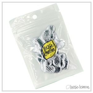 Soft Foil Hearts | Silver