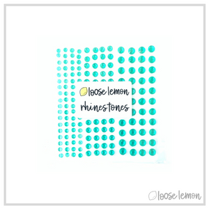 Adhesive Gems x 172 | Turquoise (7)