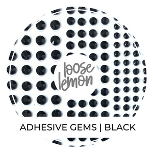 Adhesive Gems x 172 | Black (1)