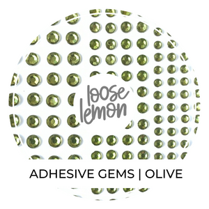 Adhesive Gems x 172 | Olive (11)