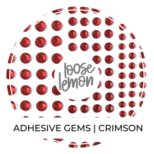 Adhesive Gems x 172 | Crimson (15)