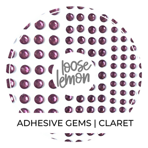 Adhesive Gems x 172 | Claret (16)