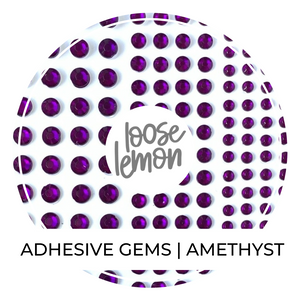 Adhesive Gems x 172 | Amethyst (2)