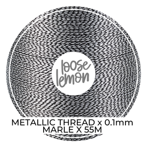 Metallic Thread (Marle)  | 0.1Mm X 55M