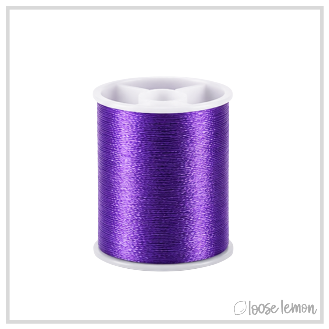 Metallic Thread (Purple)  | 0.1Mm X 55M