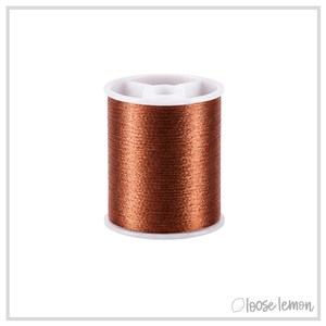 Metallic Thread (Copper)  | 0.1Mm X 55M