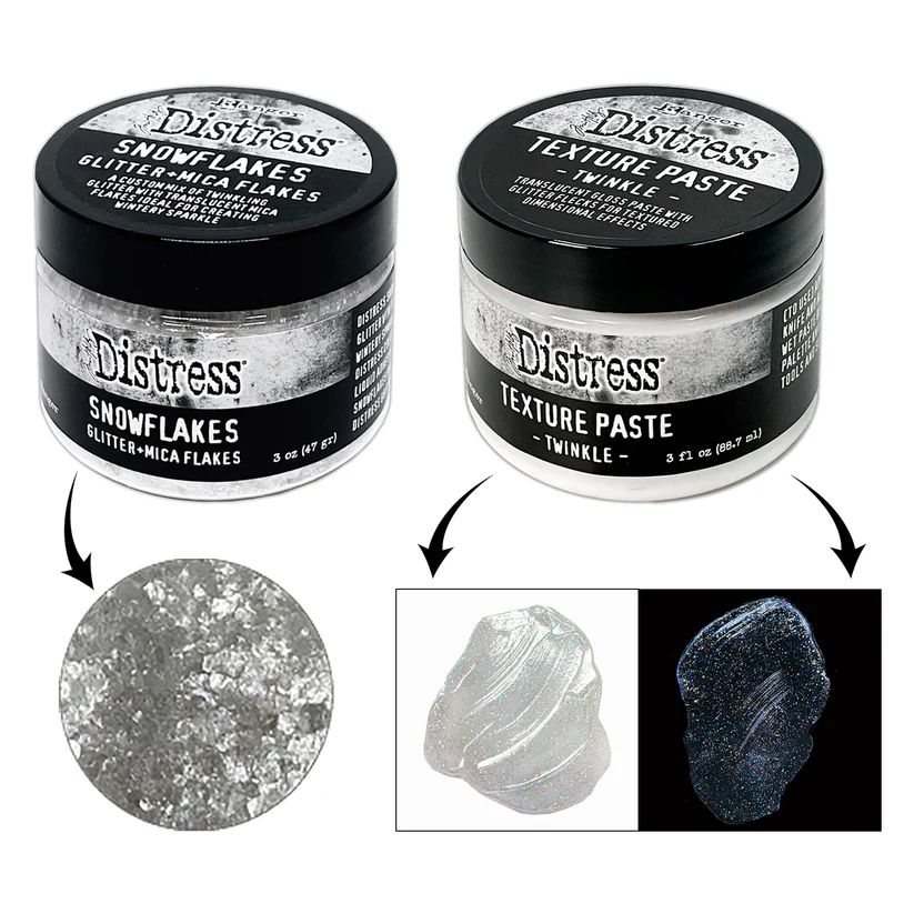 Tim Holtz Distress® Texture Paste (Twinkle) | 3 fl oz
