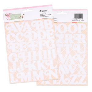 Peppermint Twist | Alphabet Stickers