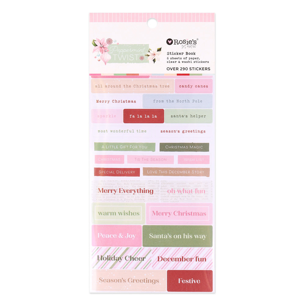 Peppermint Twist | Sticker Book (290 pcs)