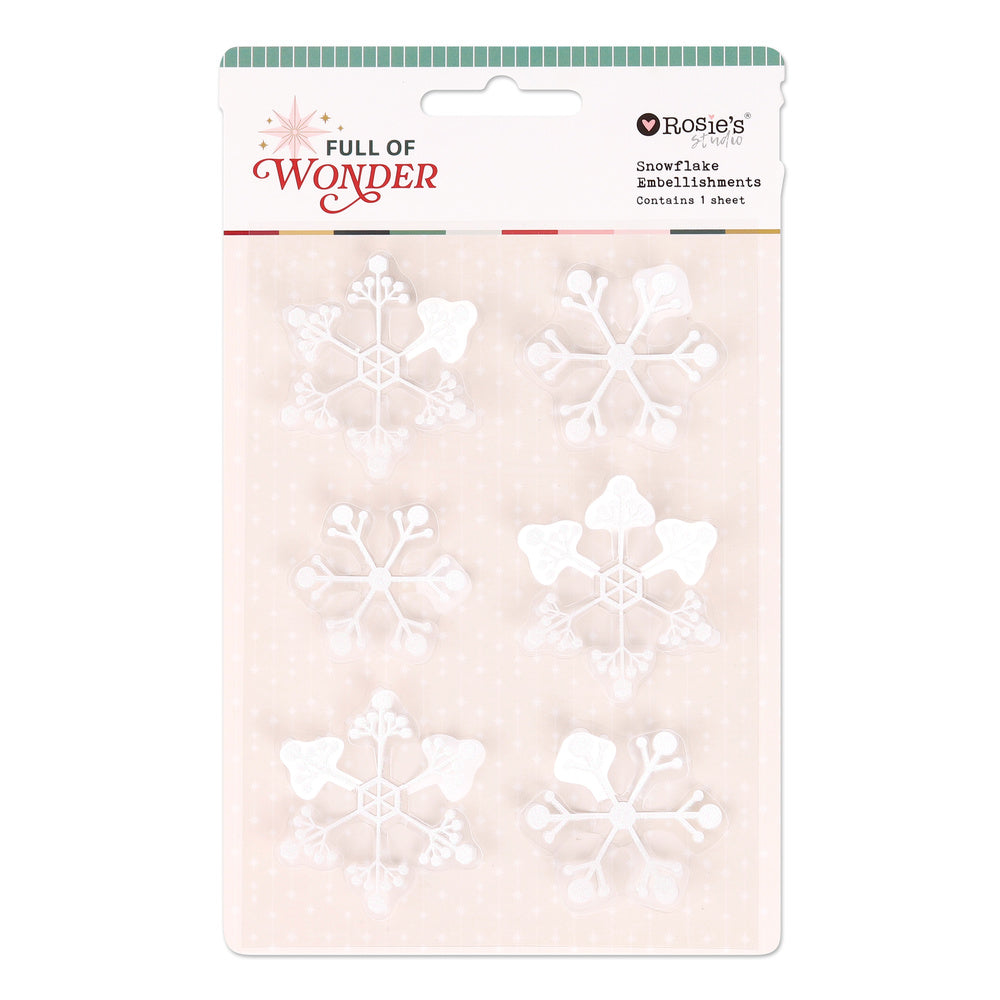 Full of Wonder | Snowflake Embellishments