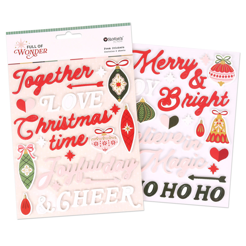 Full of Wonder | Foam Stickers