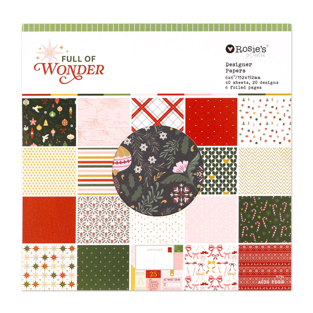 Full of Wonder | 6" X 6" PAPER PAD (40 SHEETS)