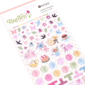 Garden Party | Puffy Motif Stickers