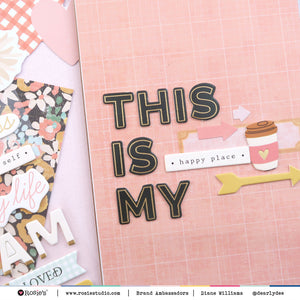 Hello It's Me | Chipboard Stickers (2 Sheets)