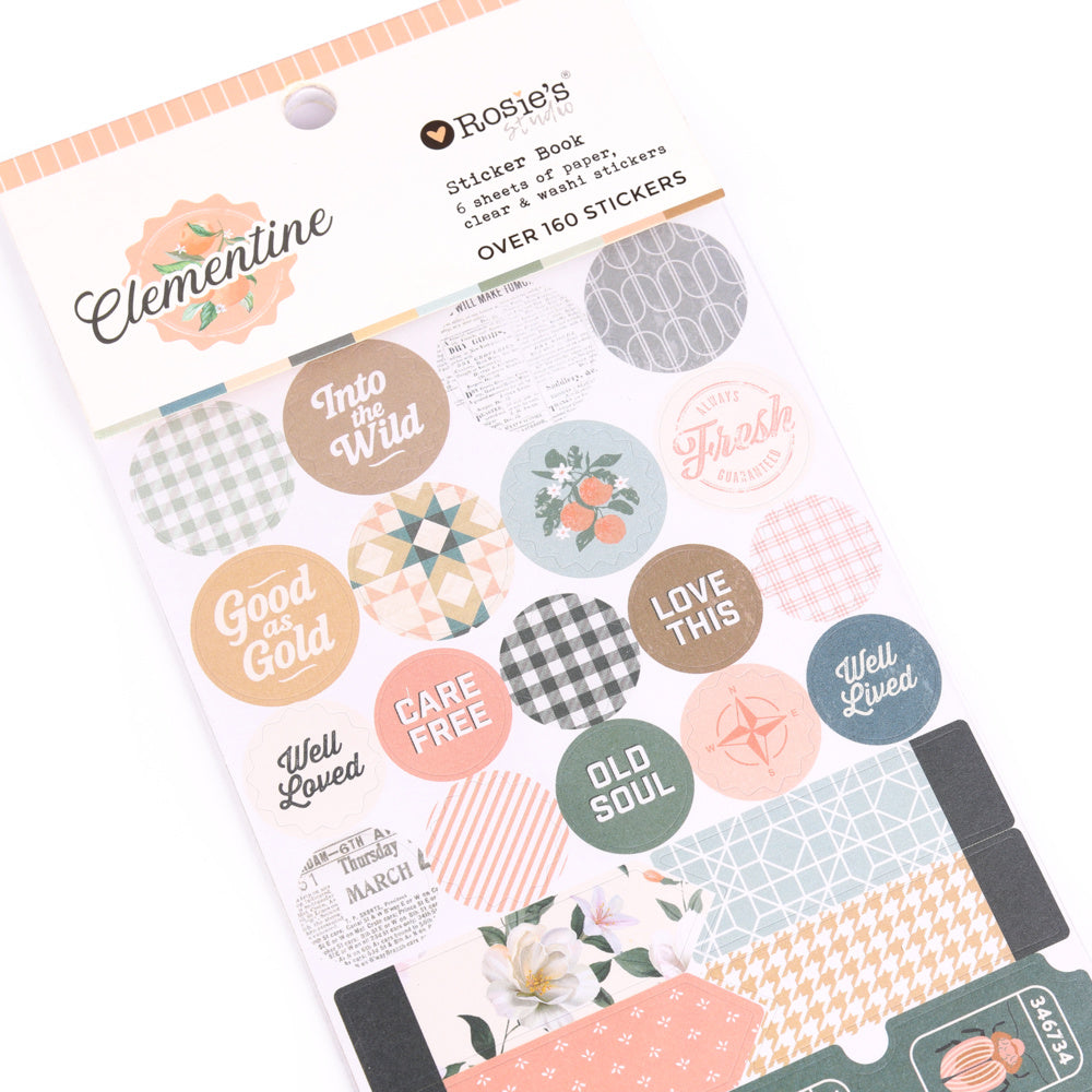 Clementine Sticker Book (6 pages)