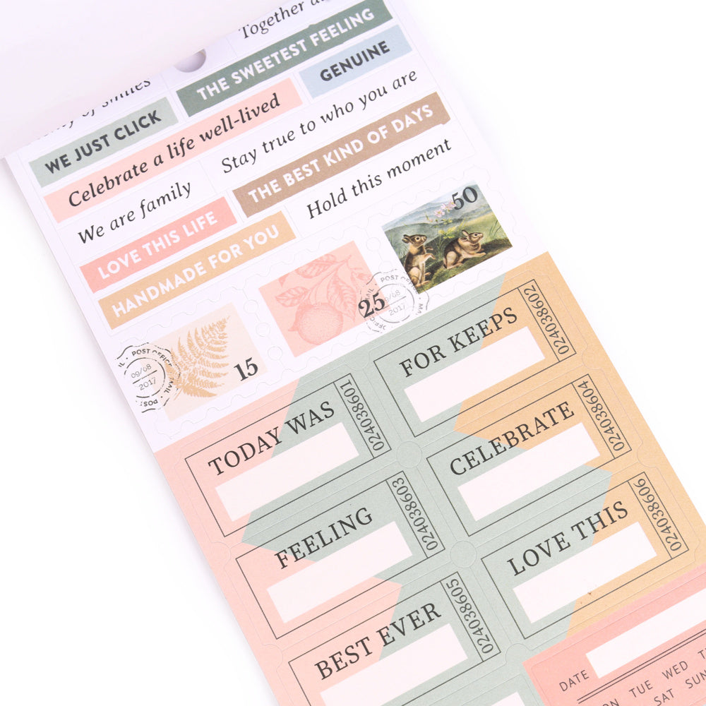 Clementine Sticker Book (6 pages)