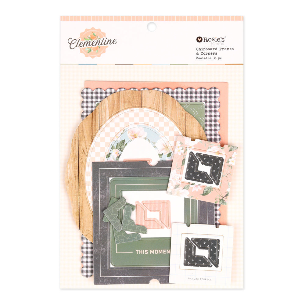 Clementine | Chipboard Frames & Corners