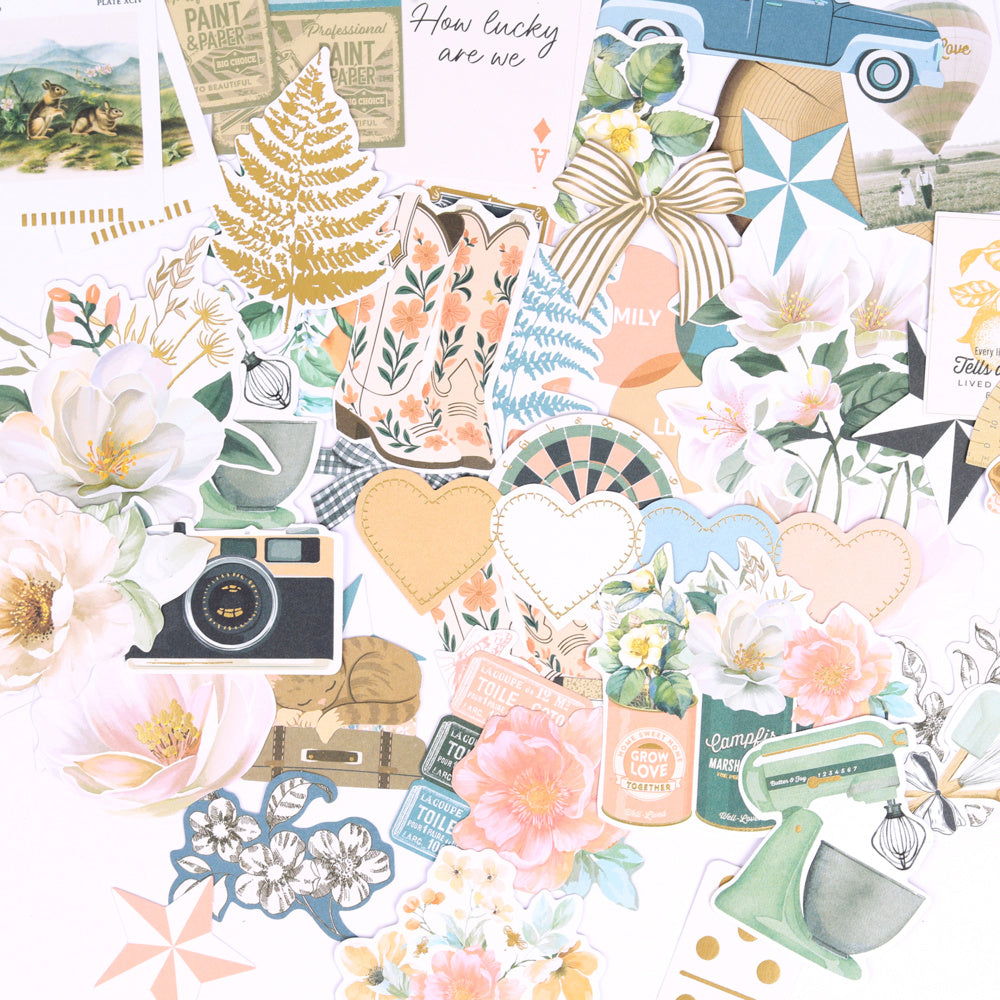 Clementine | Cardstock Diecut Ephemera (124 pcs)