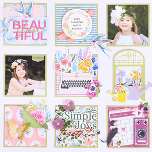 Garden Party | 12" X 12" Paper Pack ( 20 Sheets)