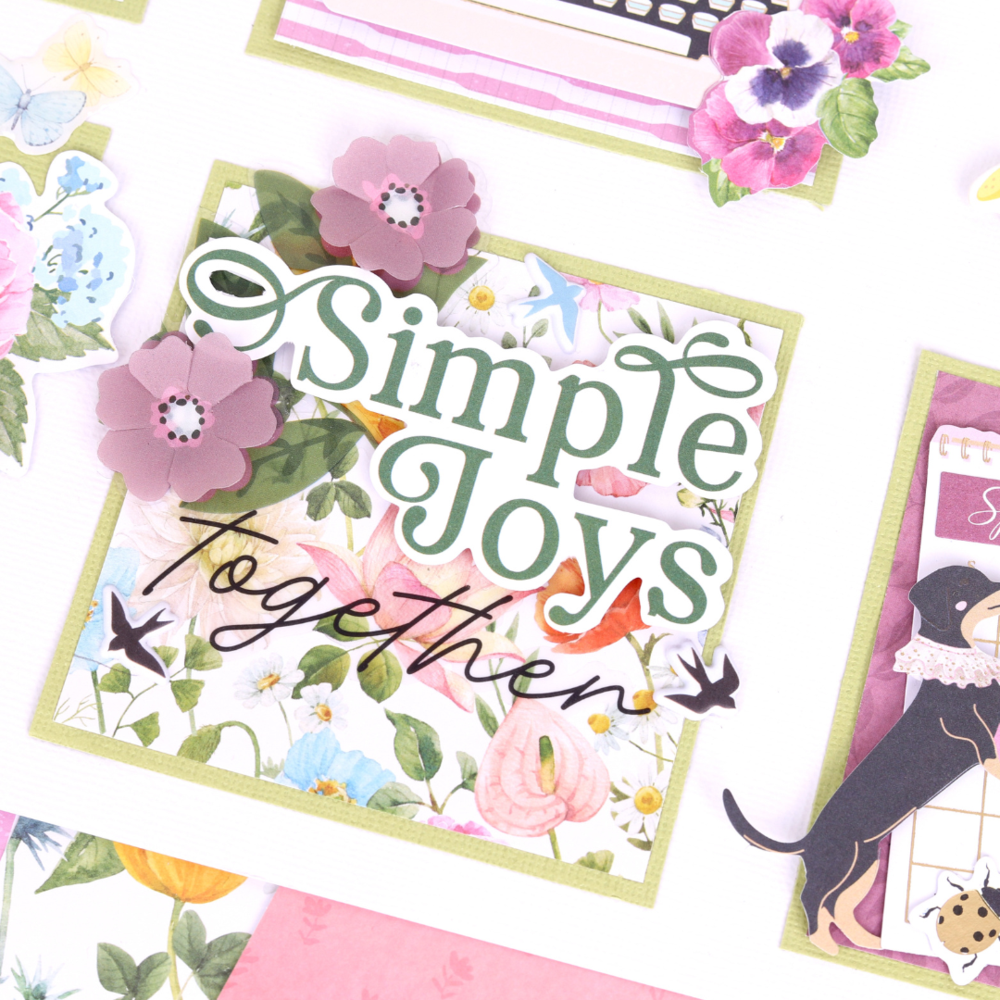 Garden Party | 12" X 12" Paper Pack ( 20 Sheets)