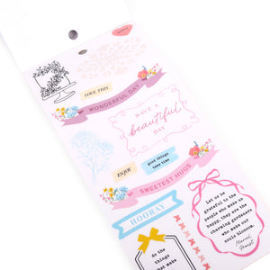 Garden Party | Sticker Book (6 Sheets)