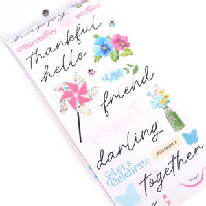 Garden Party | Sticker Book (6 Sheets)