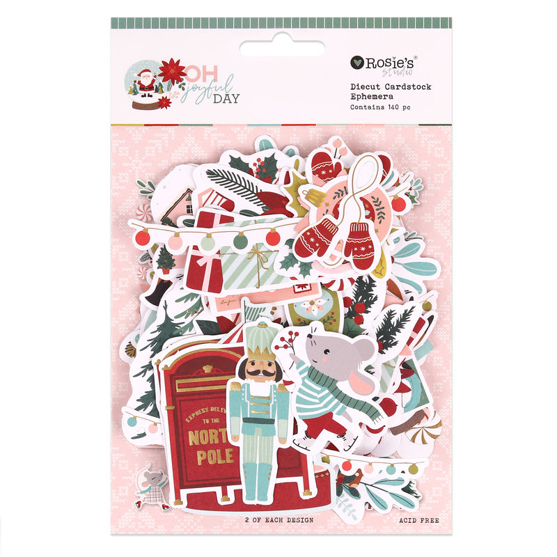 Oh Joyful Day | Diecut Cardstock Ephemera (140 pcs)