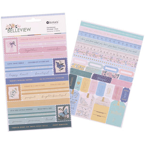 Belleview | Cardstock Sticker pack