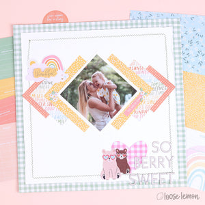 Sweet Sunshine | 6" X 6" Paper Pad ( 40 Sheets)