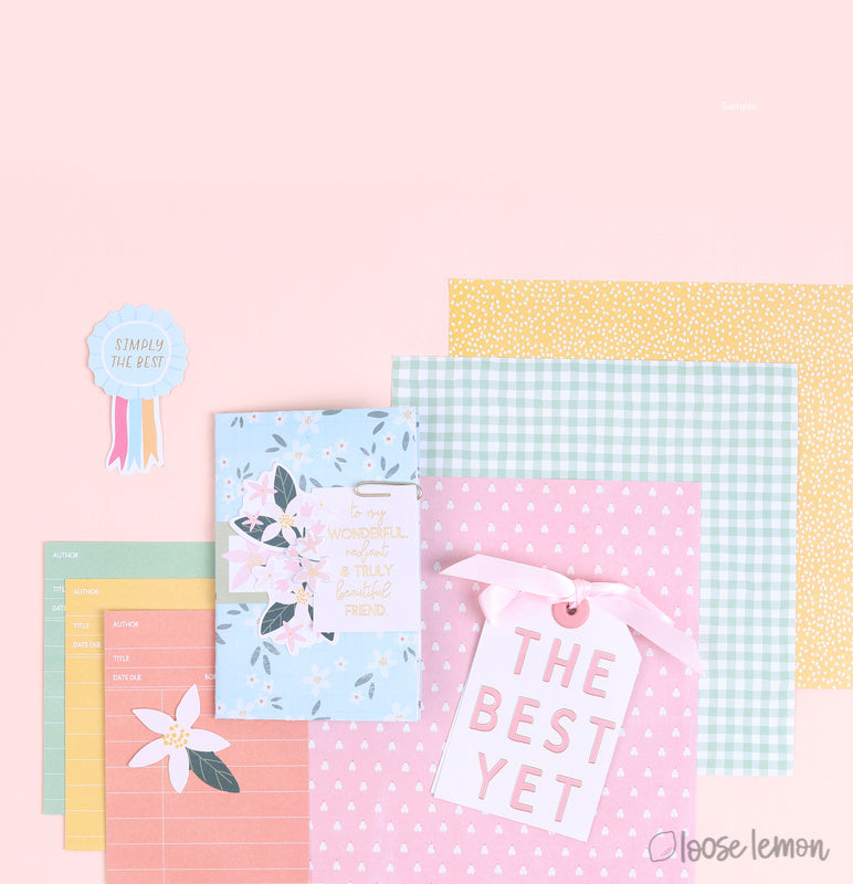 Sweet Sunshine | Chipboard Alphabet (2 Sheets)