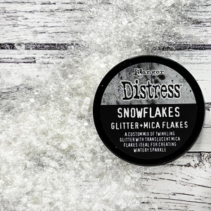 Tim Holtz Distress® Snowflakes (Glitter & Mica Flakes) | 3 fl oz
