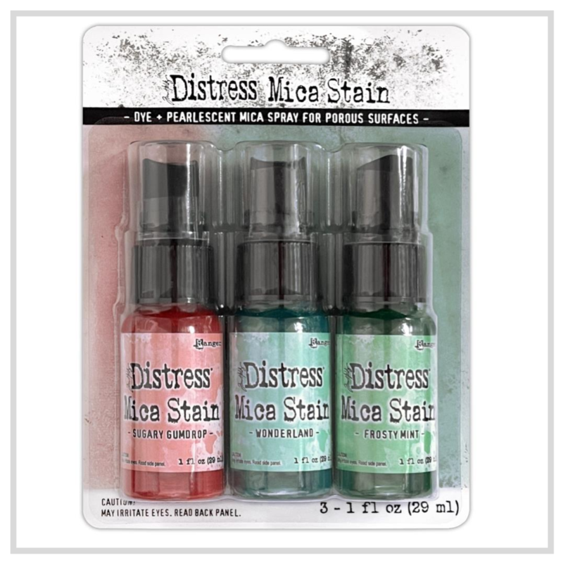 Tim Holtz Distress® Holiday Mica Stain Set #6 (2023)