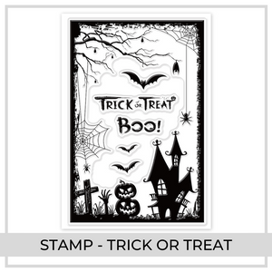 Halloween Acrylic Stamp | Trick or Treat