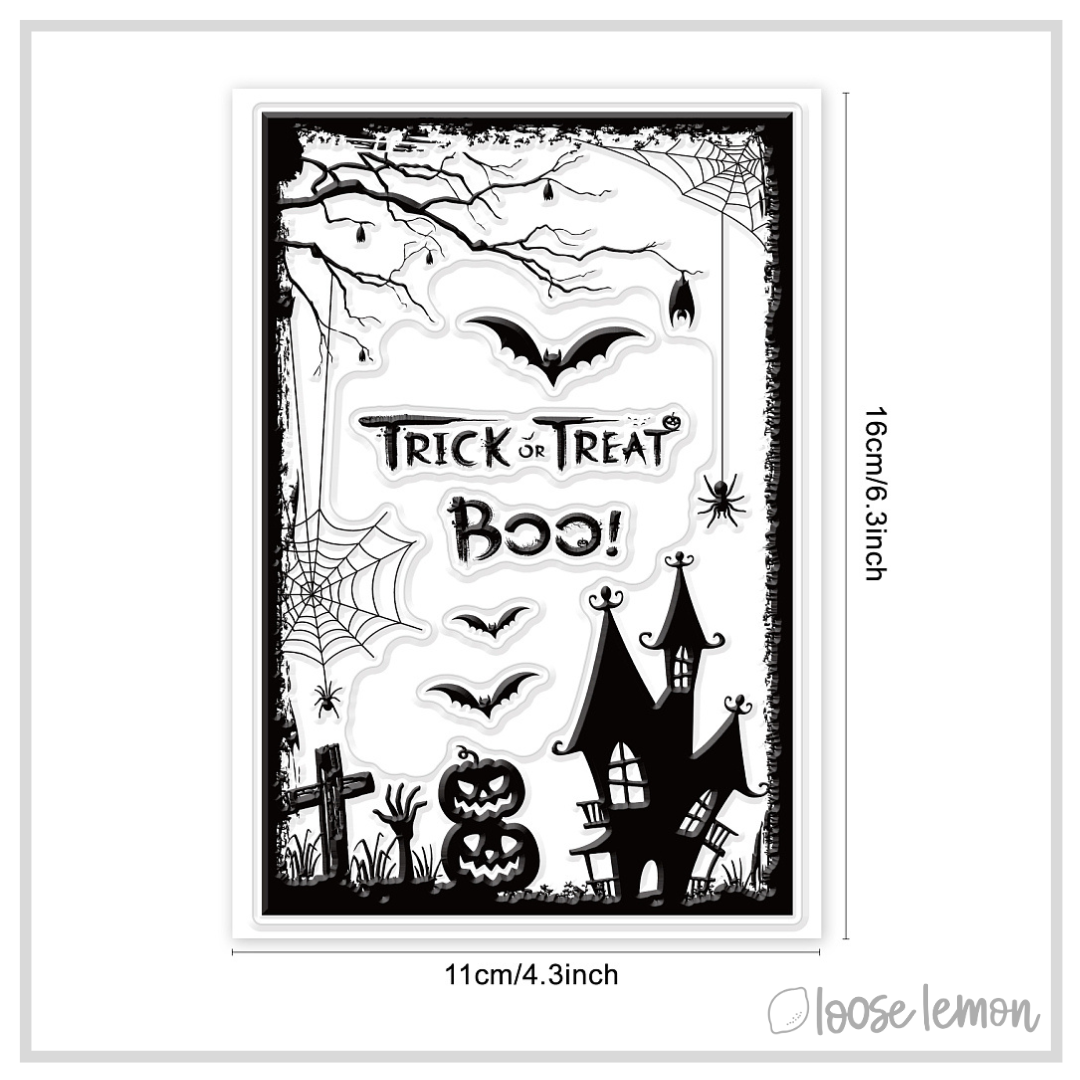 Halloween Acrylic Stamp | Trick or Treat