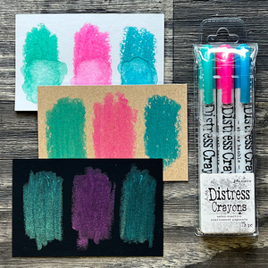 Tim Holtz Distress Crayon (Set 4) Holiday Set