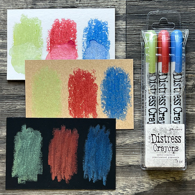 Tim Holtz Distress Crayon (Set 3) Holiday Set