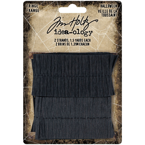 Tim Holtz Idea-Ology Halloween Fringe 1.5yd 2/Pkg