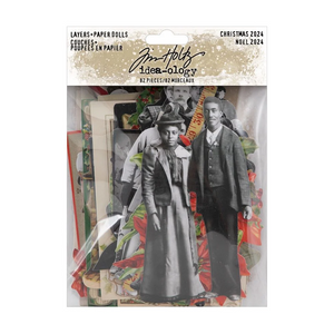 Tim Holtz Idea-ology 2024 | Christmas Layers and Paper Dolls (TH94414)