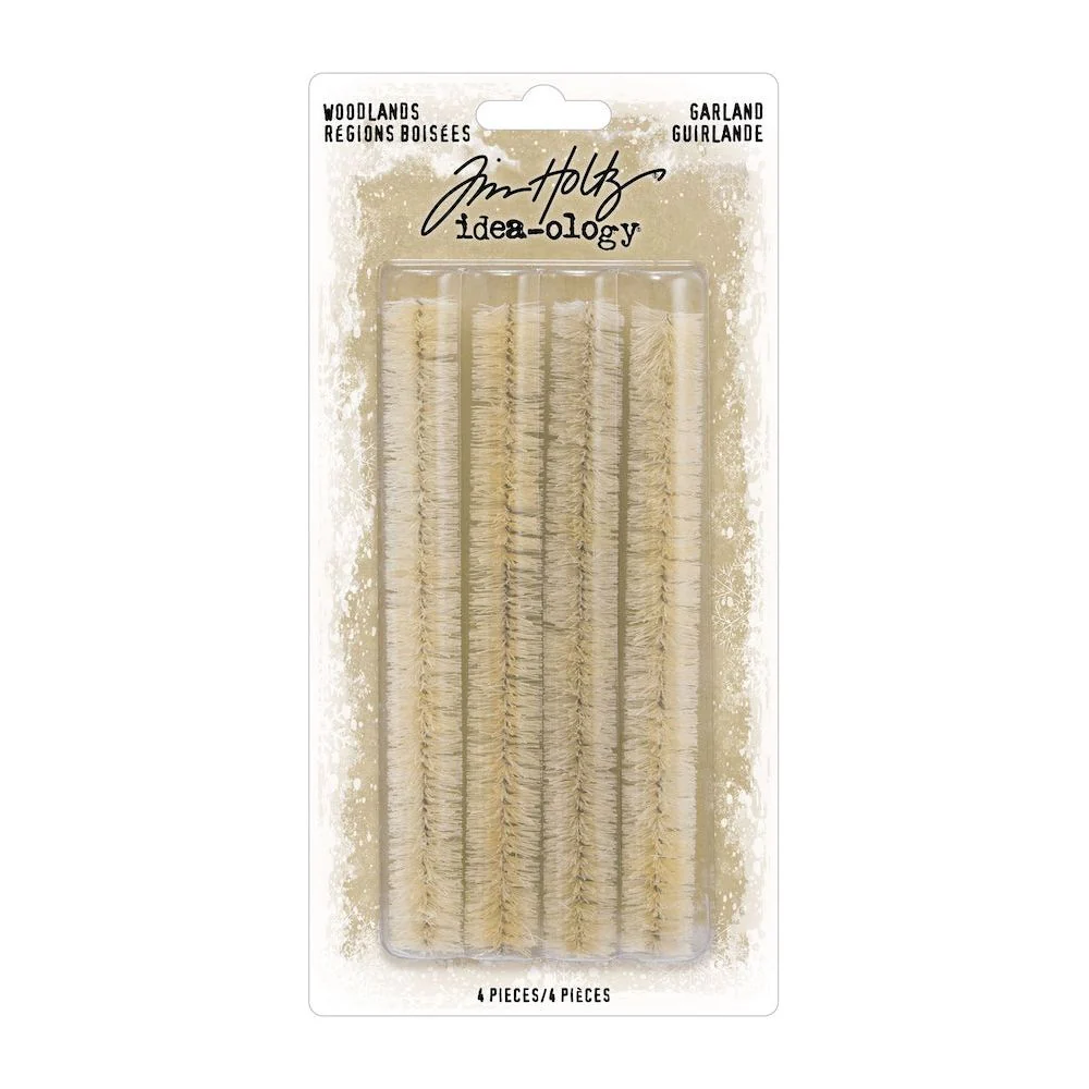Tim Holtz Idea-ology 2024 | Christmas Woodlands Garland (TH94418)